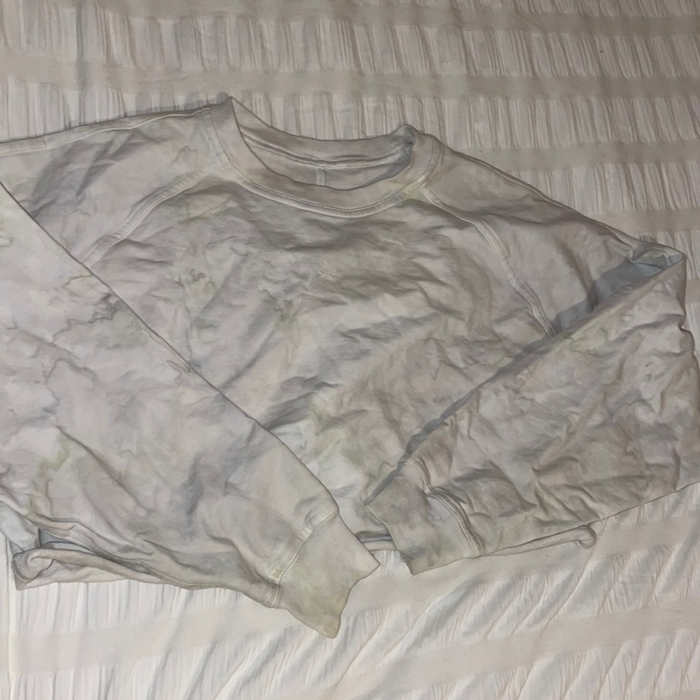 Lululemon cropped crewneck